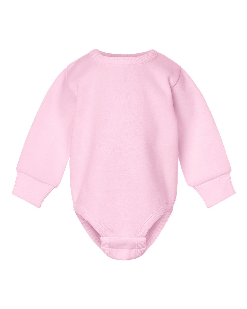 Rabbit Skins 3421 Infant Fleece Bodysuit - Pink
