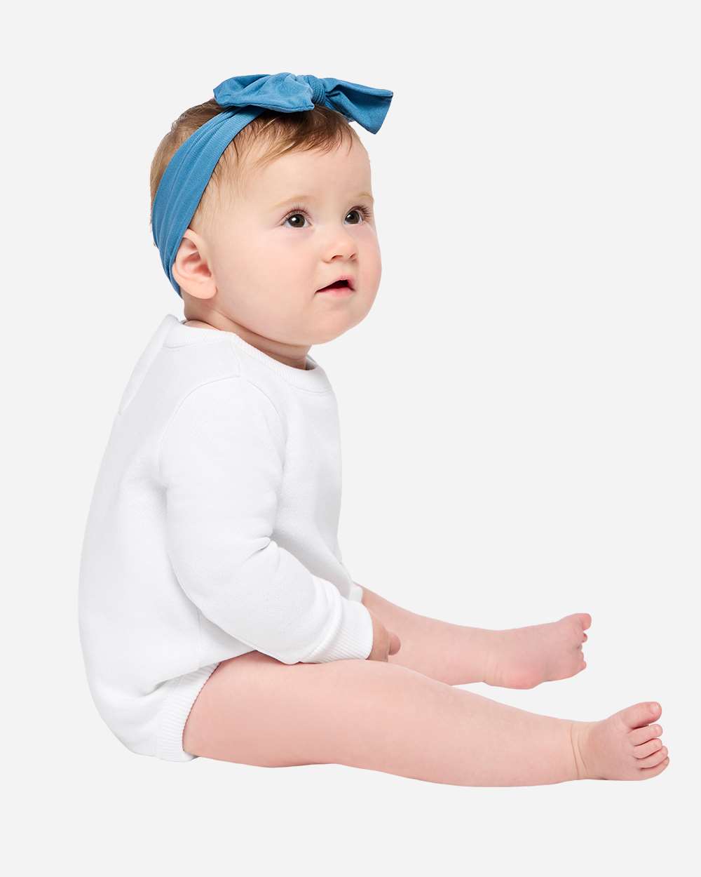 Rabbit Skins 3421 Infant Fleece Bodysuit - White