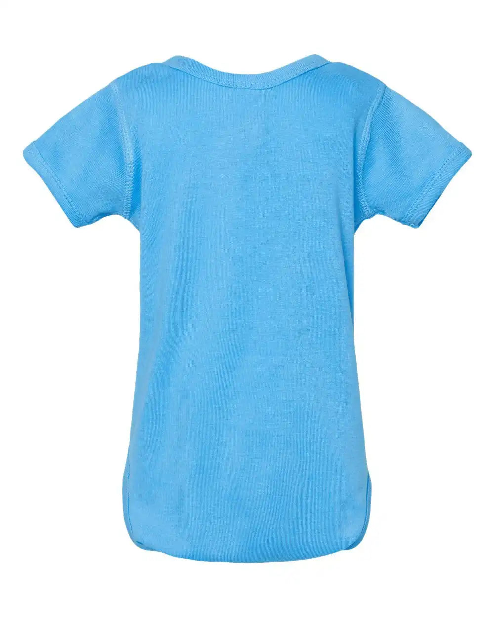 Rabbit Skins 4400 Infant Baby Rib Bodysuit - Aqua - Nb