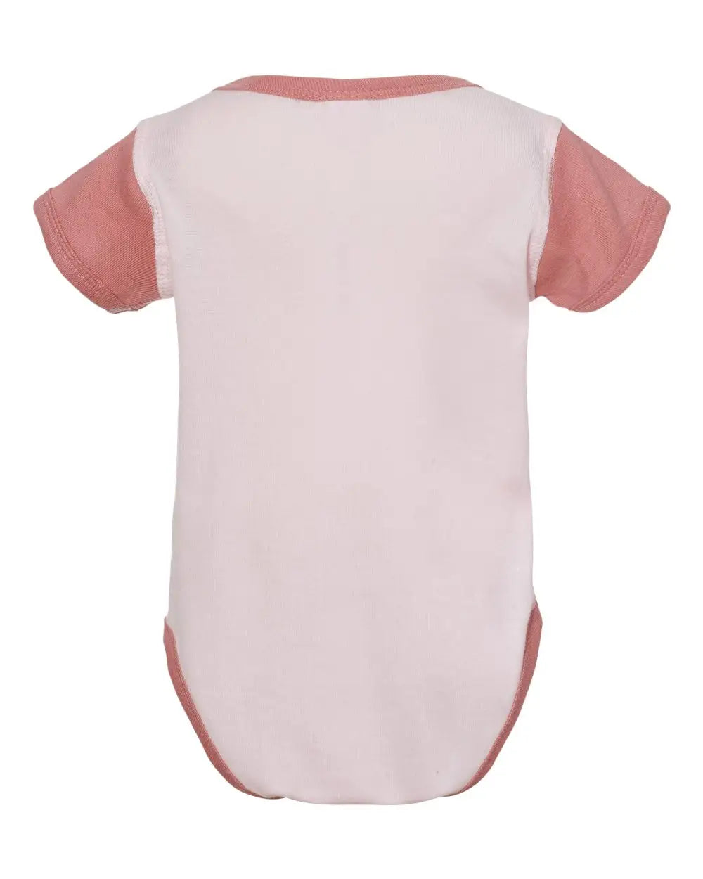 Rabbit Skins 4400 Infant Baby Rib Bodysuit - Ballerina Mauvelous