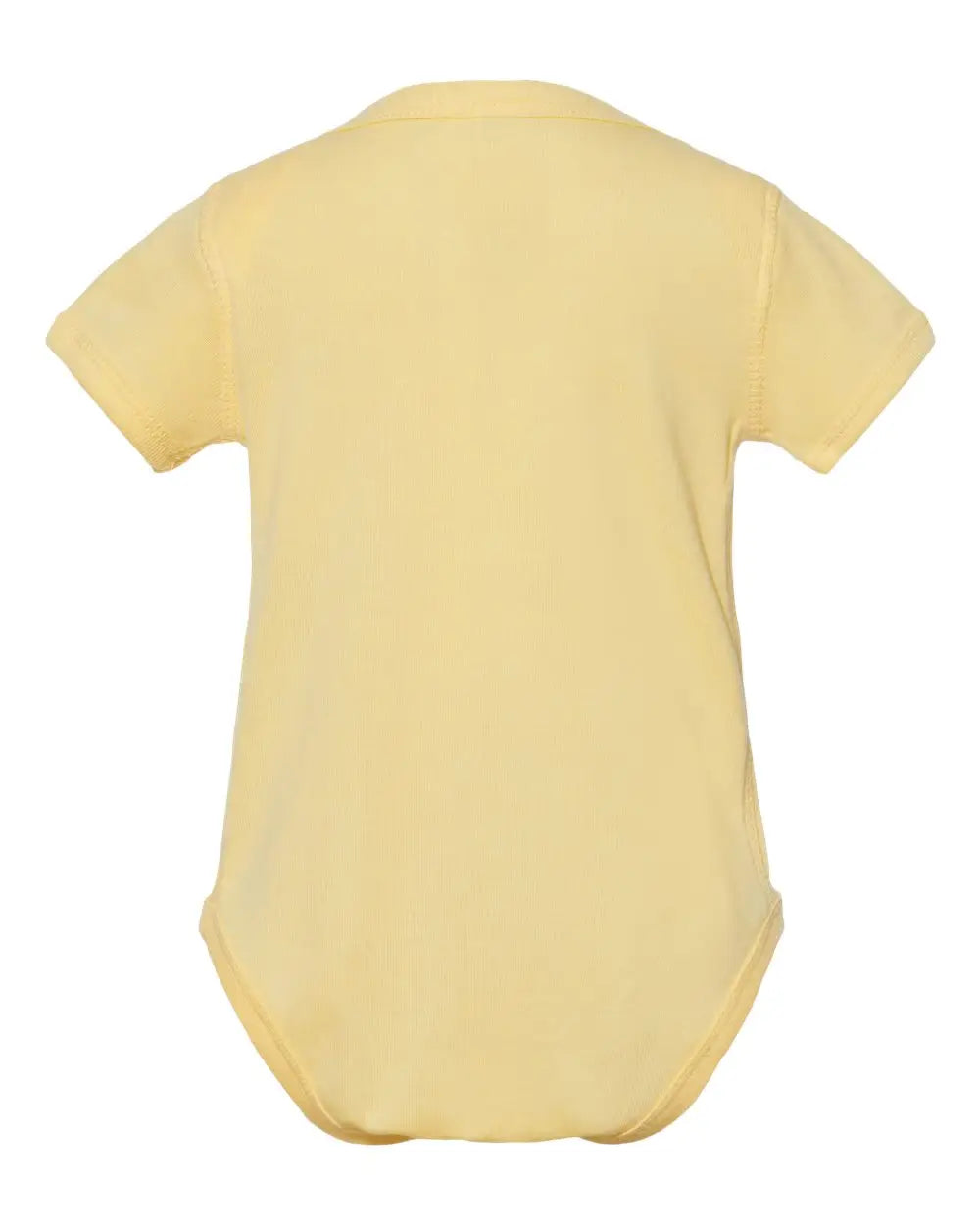 Rabbit Skins 4400 Infant Baby Rib Bodysuit - Banana