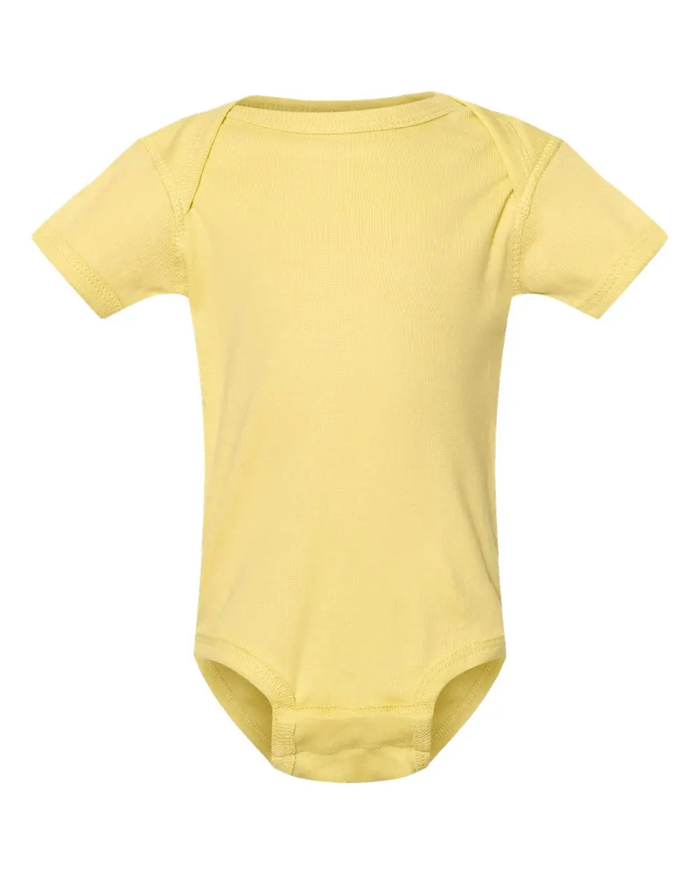 Rabbit Skins 4400 Infant Baby Rib Bodysuit - Butter