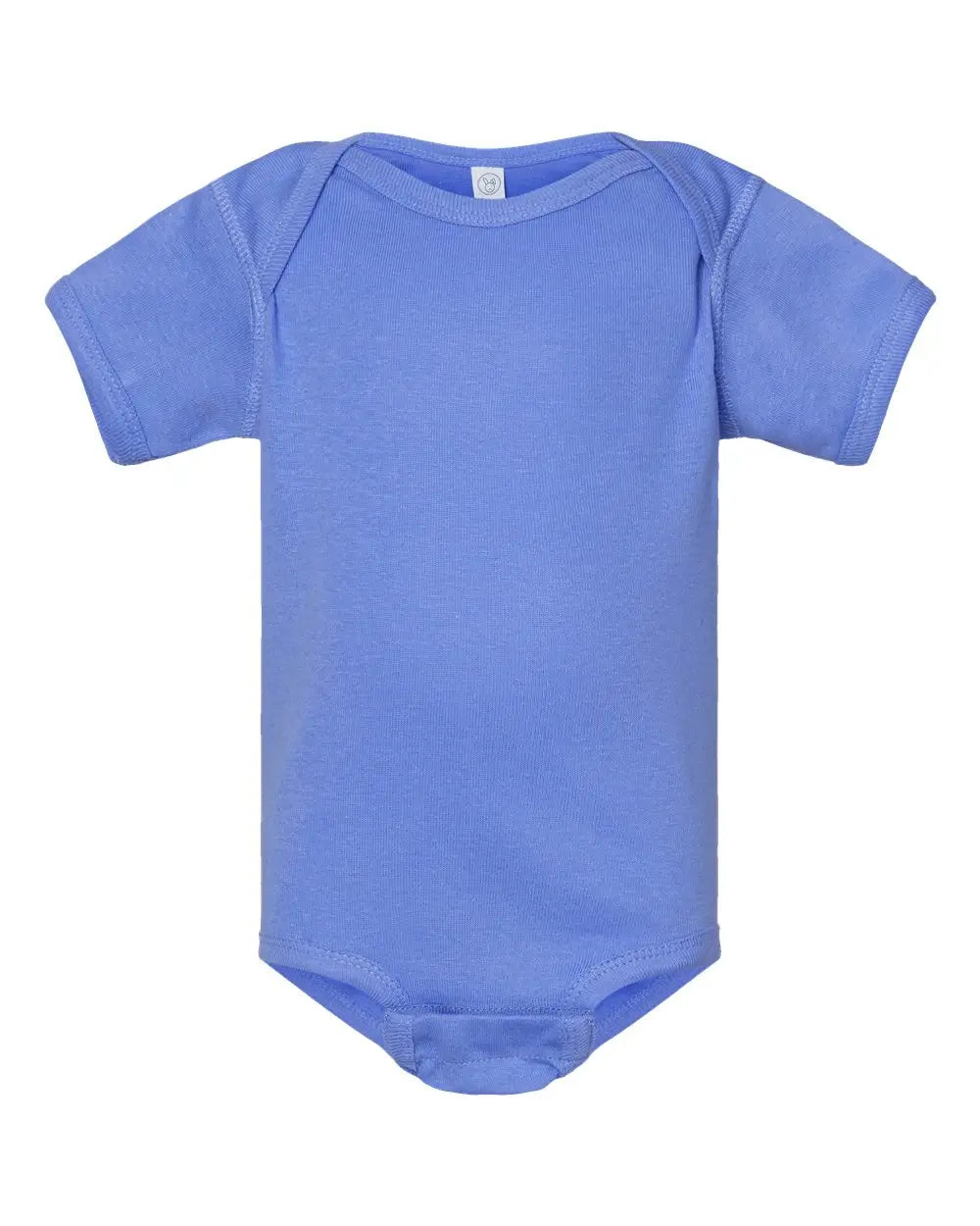Rabbit Skins 4400 Infant Baby Rib Bodysuit - Carolina Blue - Nb