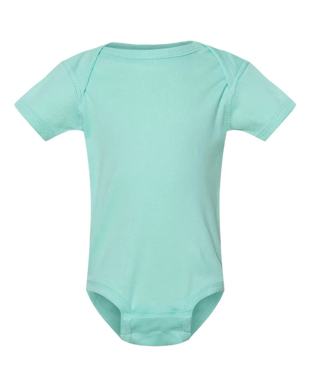 Rabbit Skins 4400 Infant Baby Rib Bodysuit - Chill - Green / Nb
