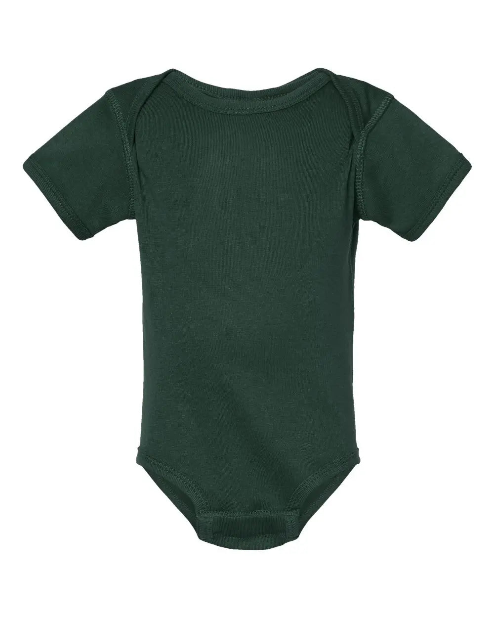 Rabbit Skins 4400 Infant Baby Rib Bodysuit - Forest