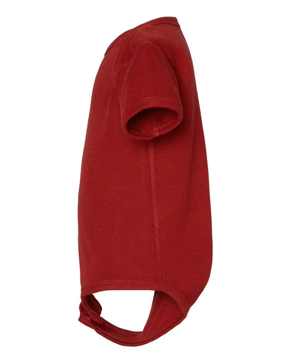 Rabbit Skins 4400 Infant Baby Rib Bodysuit - Garnet