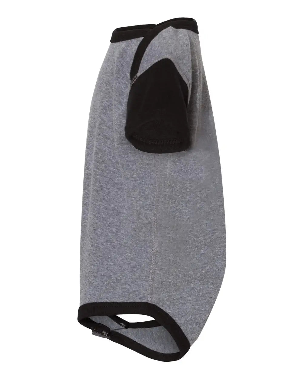 Rabbit Skins 4400 Infant Baby Rib Bodysuit - Granite Heather Black