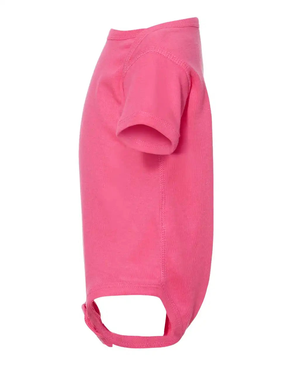 Rabbit Skins 4400 Infant Baby Rib Bodysuit - Hot Pink