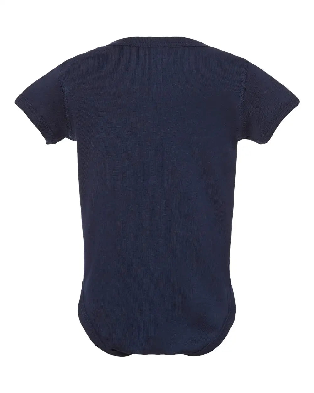Rabbit Skins 4400 Infant Baby Rib Bodysuit - Navy