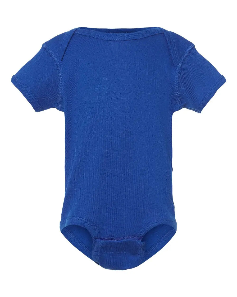 Rabbit Skins 4400 Infant Baby Rib Bodysuit - Royal