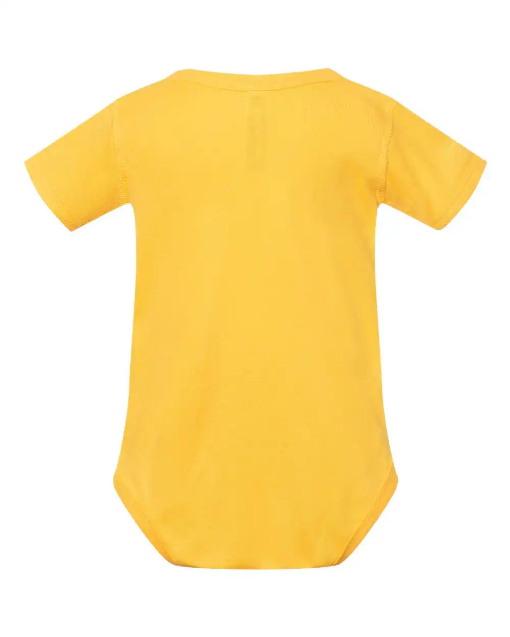 Rabbit Skins 4400 Infant Baby Rib Bodysuit - Yellow - Nb