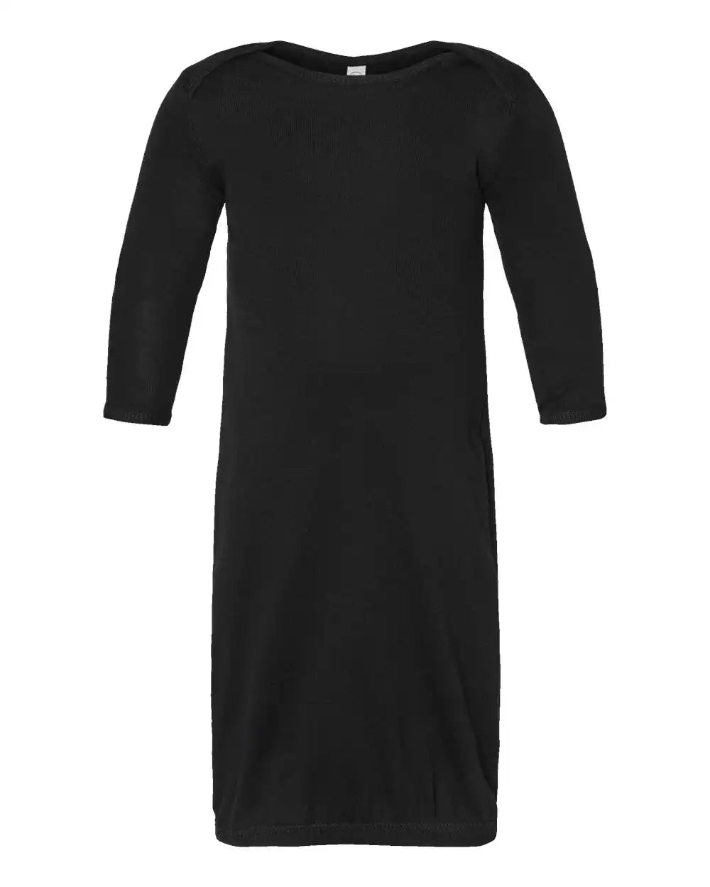 Rabbit Skins 4406 Infant Baby Rib Layette - Black - Nb