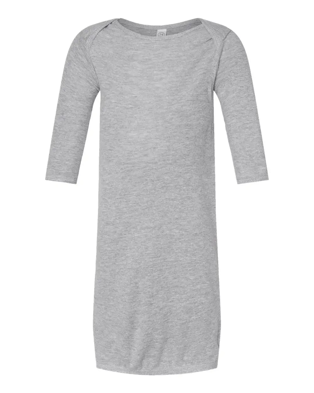 Rabbit Skins 4406 Infant Baby Rib Layette - Heather - Nb