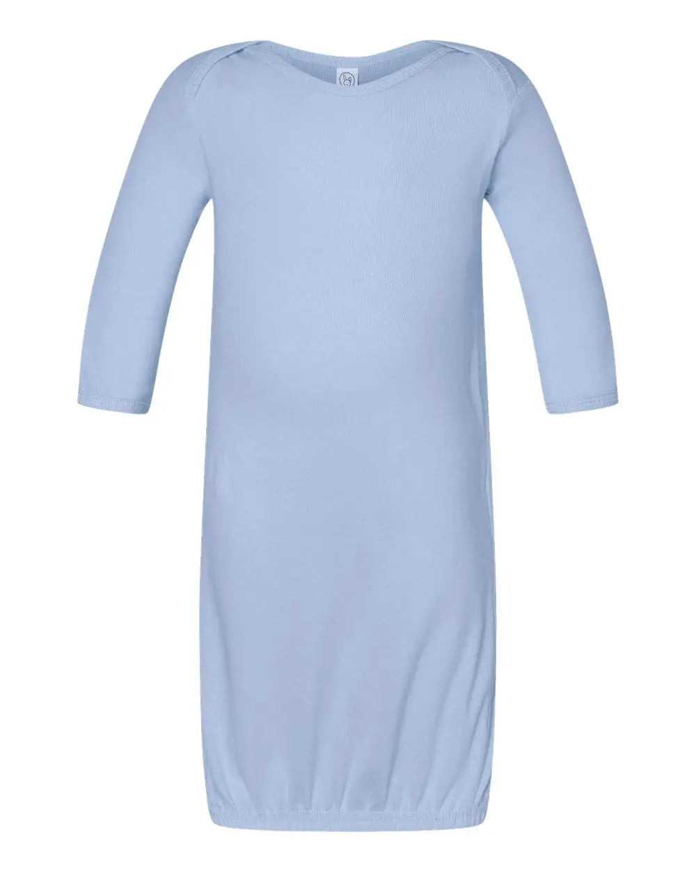 Rabbit Skins 4406 Infant Baby Rib Layette - Light Blue - Nb