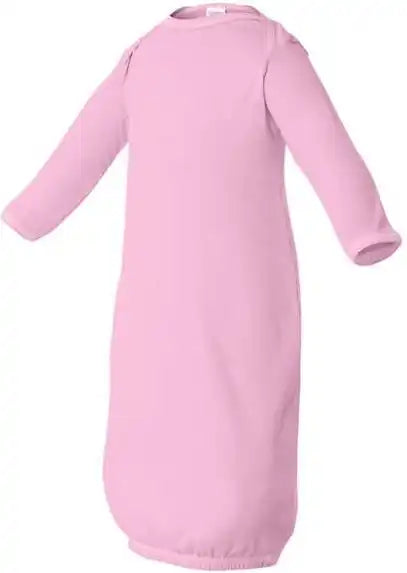 Rabbit Skins 4406 Infant Baby Rib Layette - Pink - Newborn