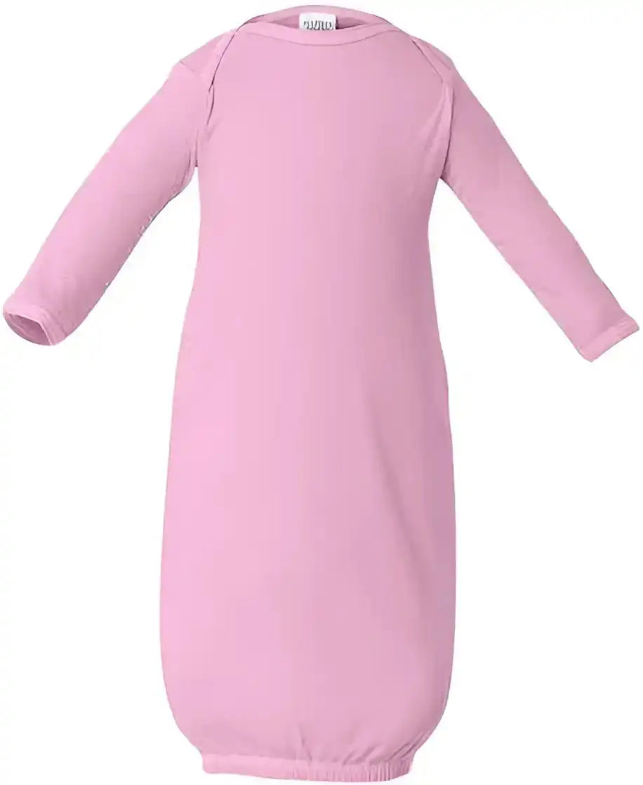 Rabbit Skins 4406 Infant Baby Rib Layette Pink / Newborn