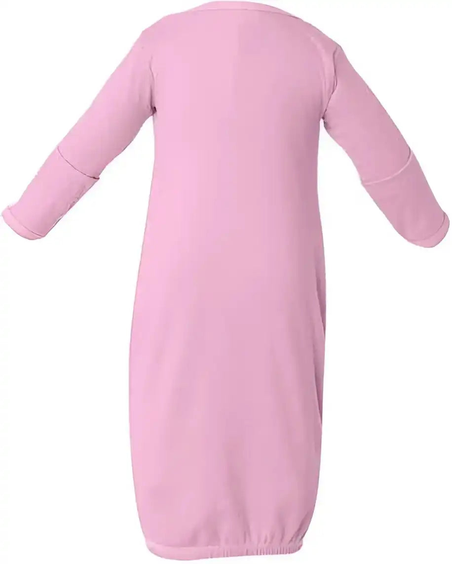 Rabbit Skins 4406 Infant Baby Rib Layette Pink / Newborn