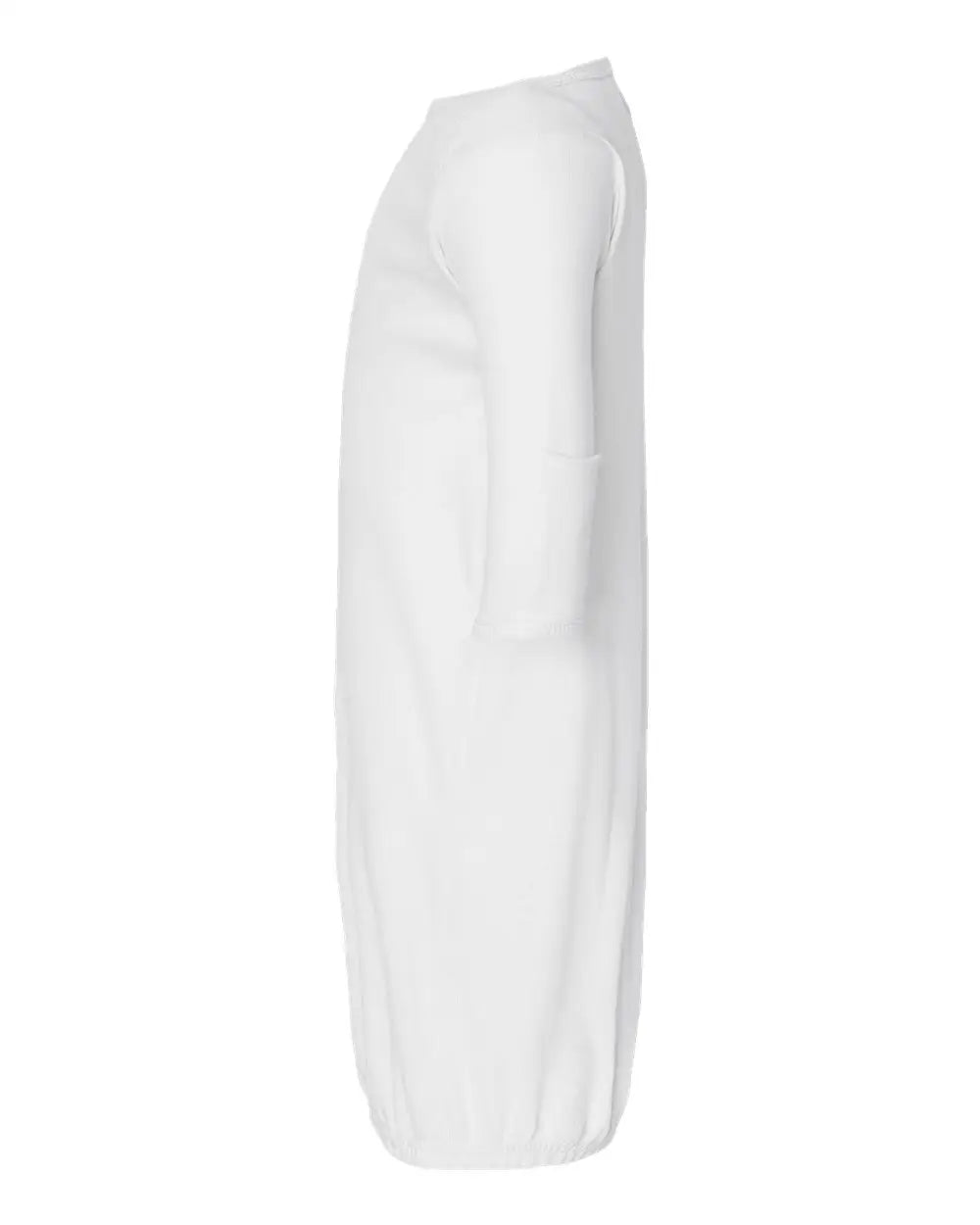 Rabbit Skins 4406 Infant Baby Rib Layette - White - Nb