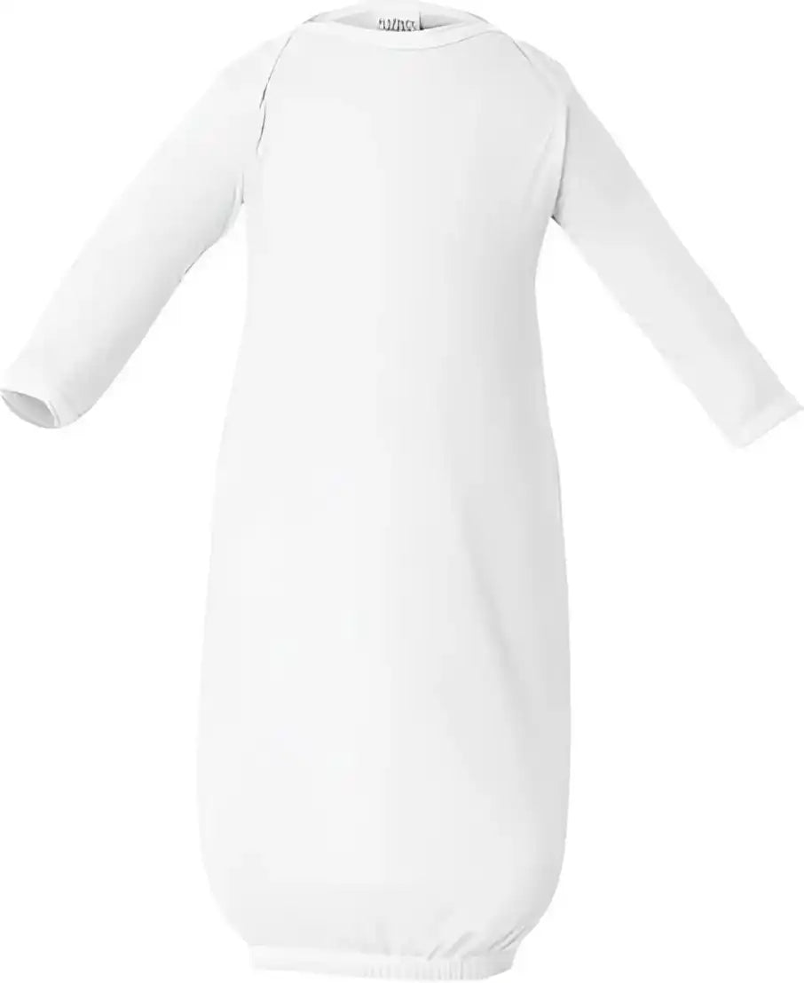 Rabbit Skins 4406 Infant Baby Rib Layette - White - Newborn