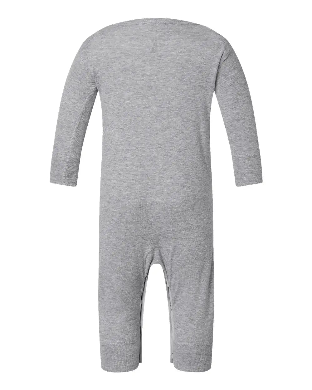 Rabbit Skins 4412 Infant Long Legged Baby Rib Bodysuit - Heather