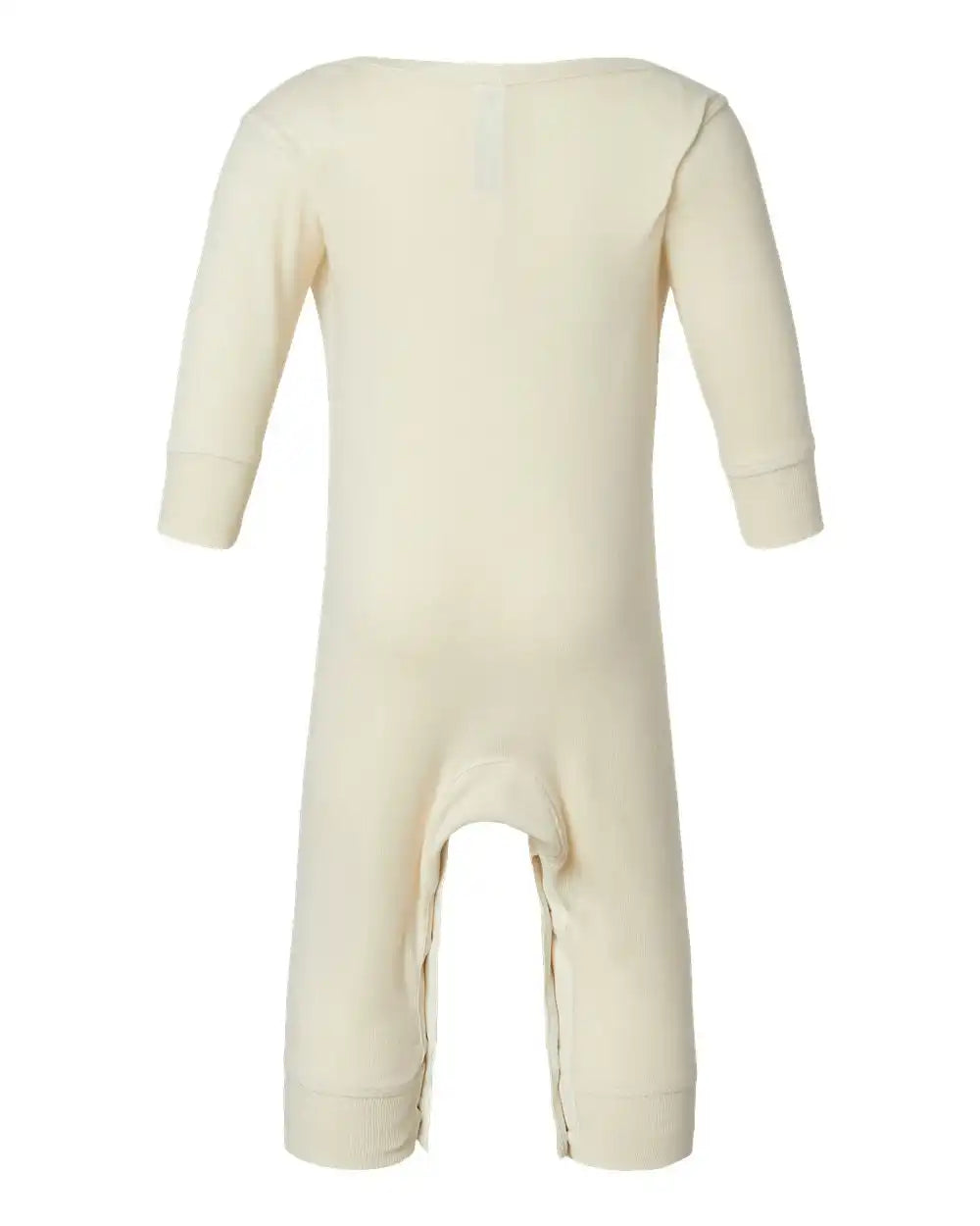 Rabbit Skins 4412 Infant Long Legged Baby Rib Bodysuit - Natural