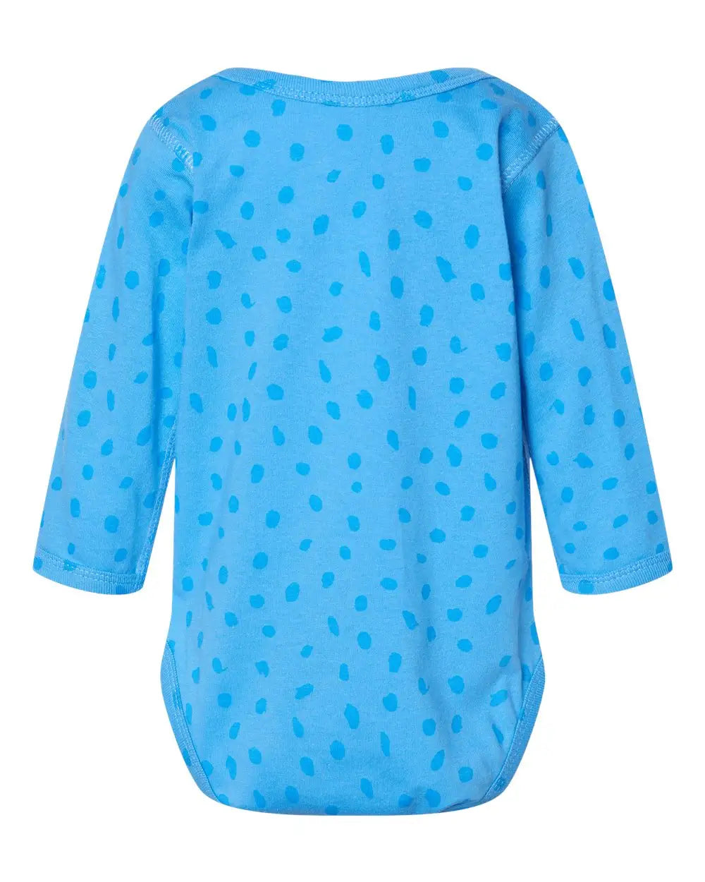 Rabbit Skins 4421l Infant Fine Jersey Long Sleeve Bodysuit - 4421 - Tradewind Spot
