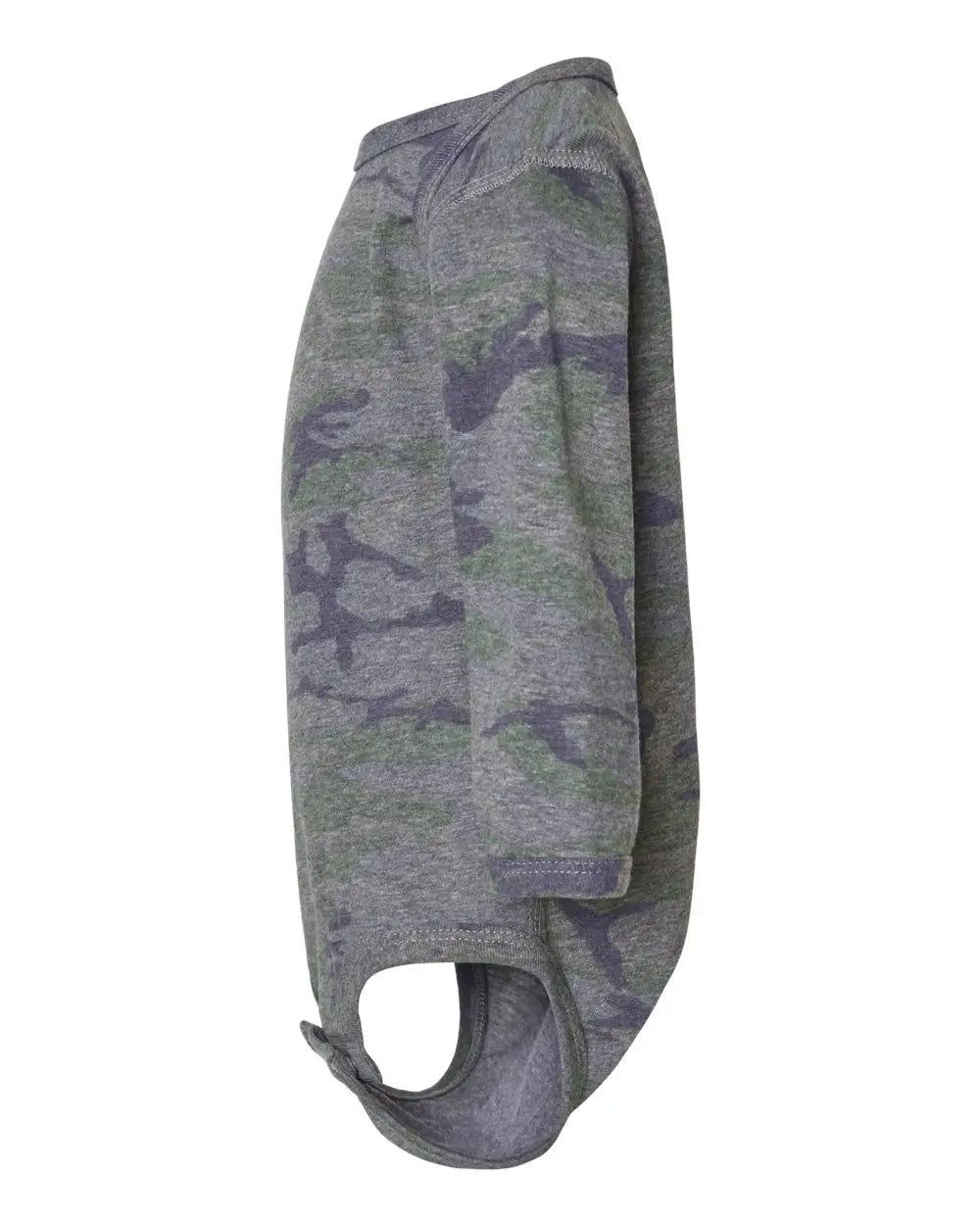 Rabbit Skins 4421l Infant Fine Jersey Long Sleeve Bodysuit - 4421 - Vintage Camo