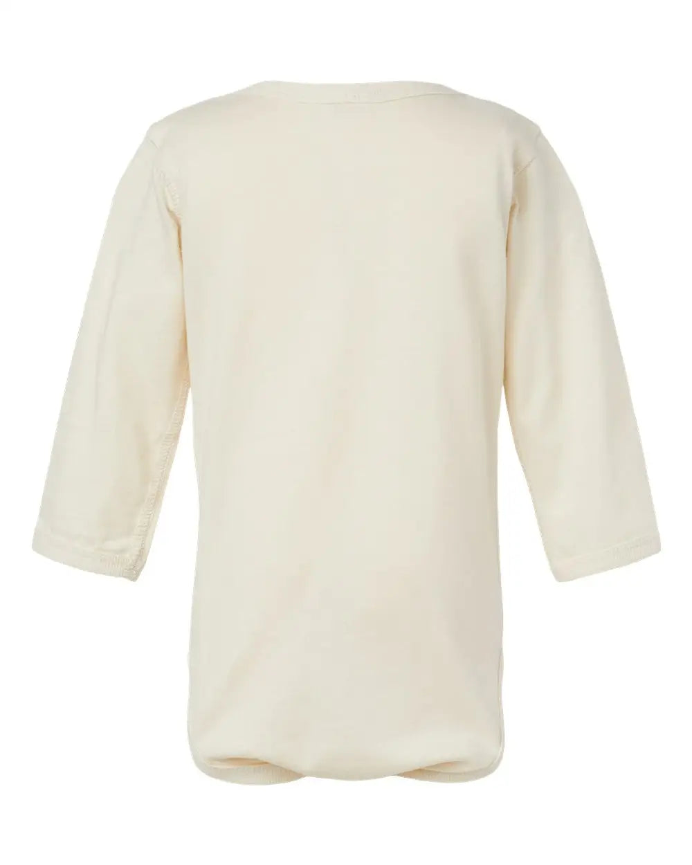 Rabbit Skins 4421l Infant Fine Jersey Long Sleeve Bodysuit - 4421 - Natural