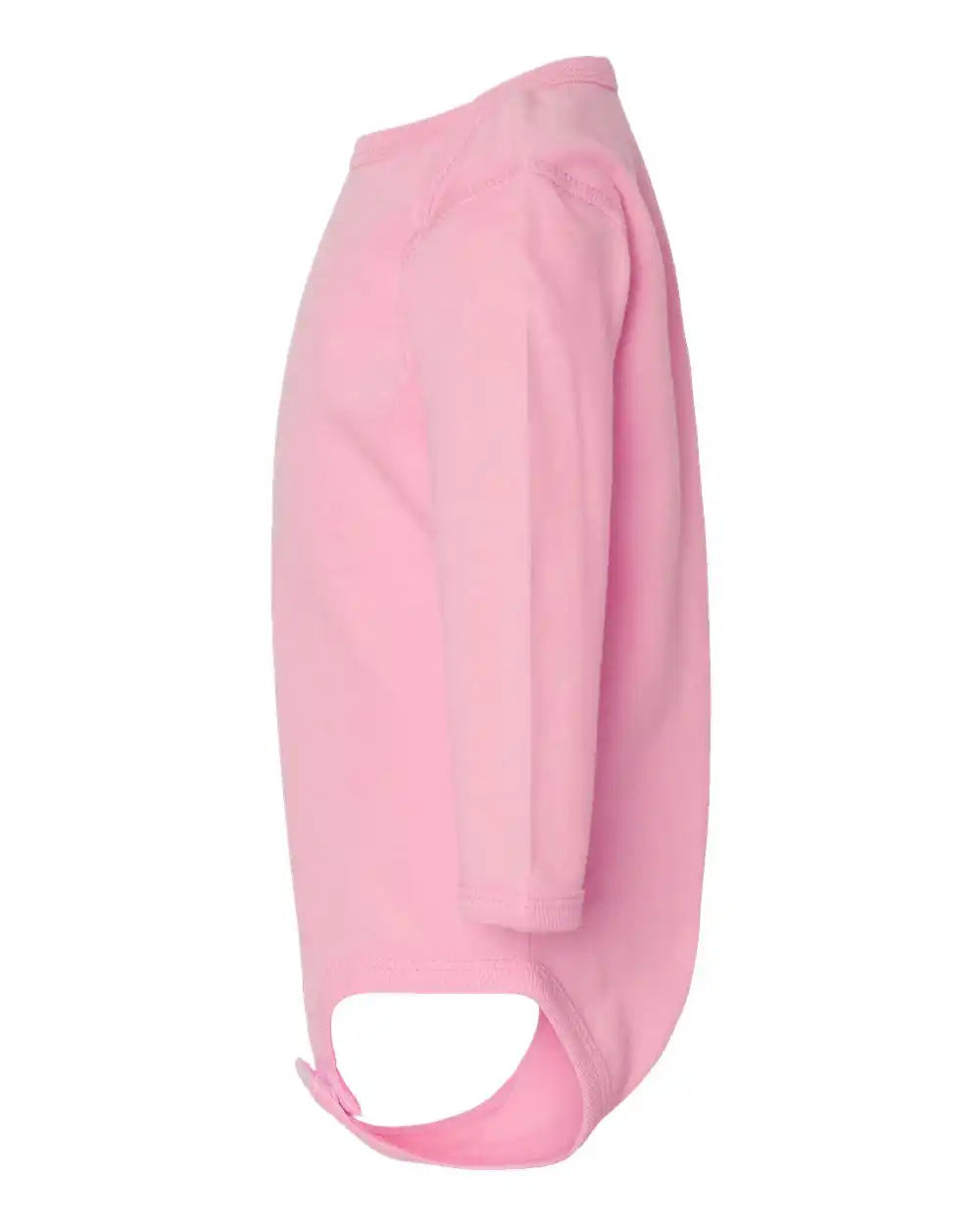 Rabbit Skins 4421l Infant Fine Jersey Long Sleeve Bodysuit - 4421 - Pink