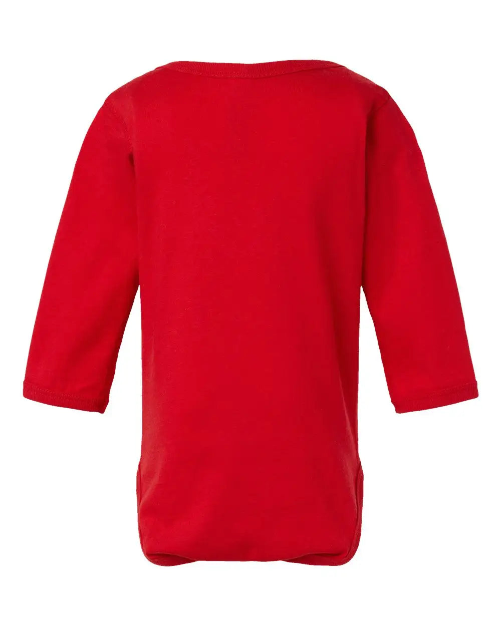 Rabbit Skins 4421l Infant Fine Jersey Long Sleeve Bodysuit - 4421 - Red