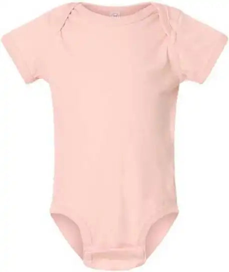 Rabbit Skins 4424 Infant Fine Jersey Bodysuit Blush