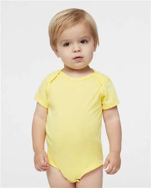 Rabbit Skins 4424 Infant Fine Jersey Bodysuit - Butter