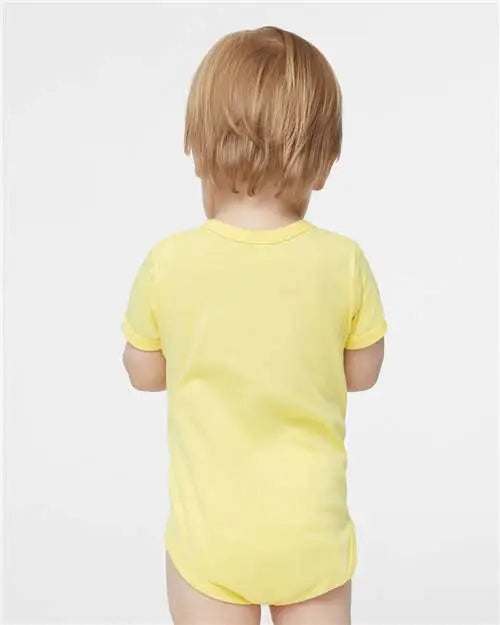 Rabbit Skins 4424 Infant Fine Jersey Bodysuit - Butter