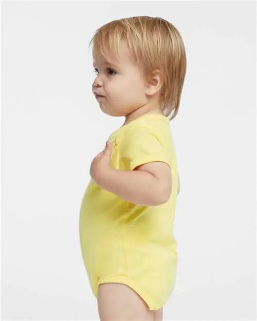 Rabbit Skins 4424 Infant Fine Jersey Bodysuit - Butter
