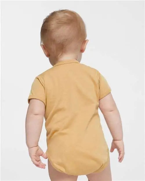 Rabbit Skins 4424 Infant Fine Jersey Bodysuit - Latte