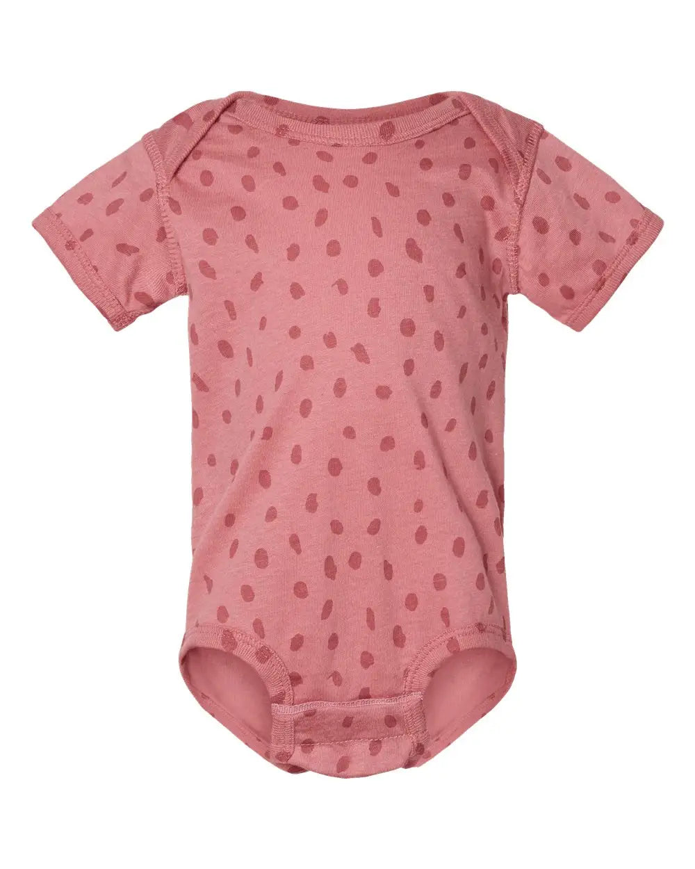 Rabbit Skins 4424 Infant Fine Jersey Bodysuit - Mauvelous Spot