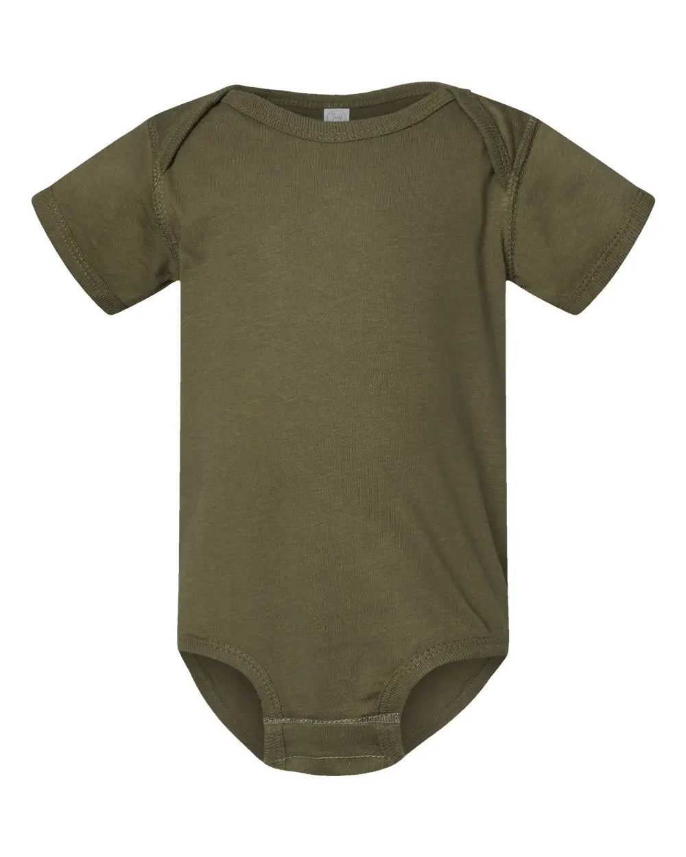 Rabbit Skins 4424 Infant Fine Jersey Bodysuit - Military Green - Nb