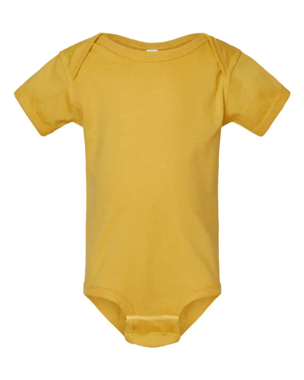 Rabbit Skins 4424 Infant Fine Jersey Bodysuit - Mustard - Nb