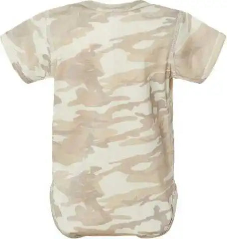 Rabbit Skins 4424 Infant Fine Jersey Bodysuit - Natural Camo