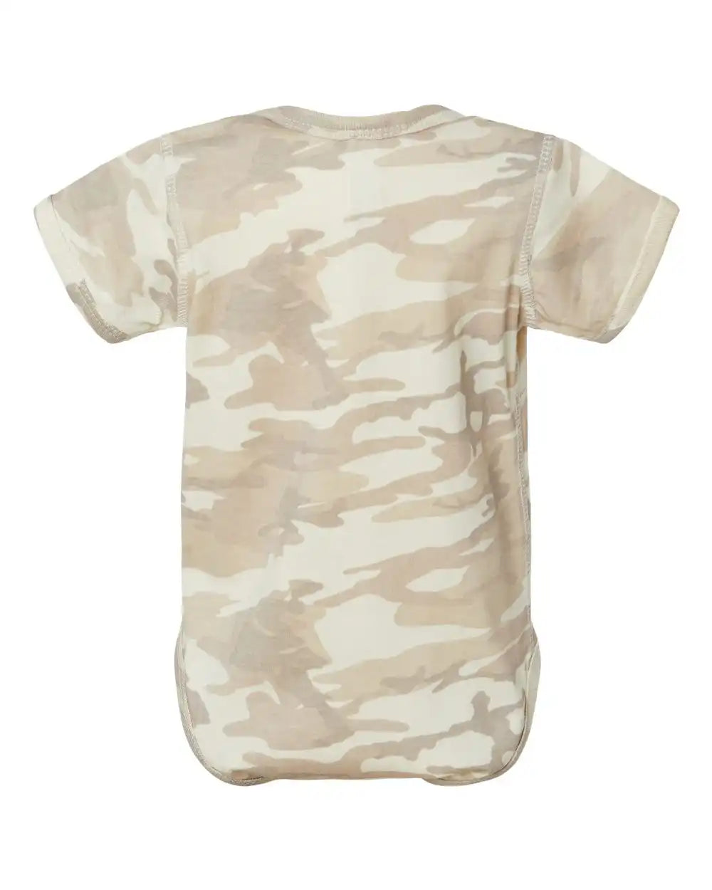 Rabbit Skins 4424 Infant Fine Jersey Bodysuit - Natural Camo - Nb