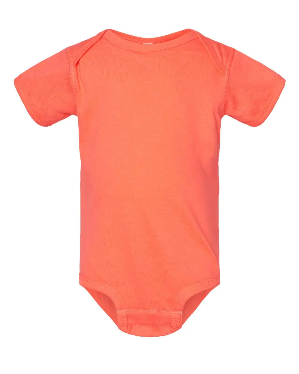Rabbit Skins 4424 Infant Fine Jersey Bodysuit - Papaya