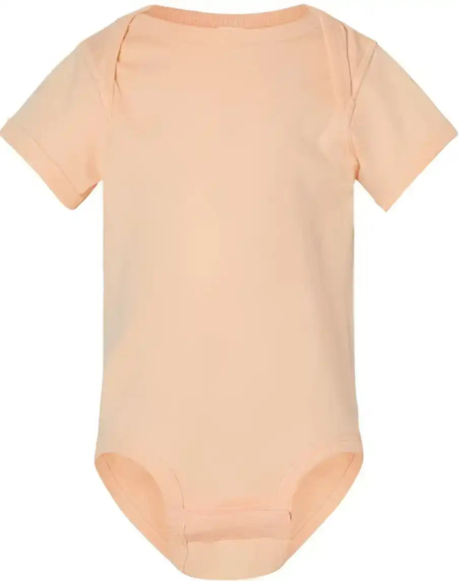 Rabbit Skins 4424 Infant Fine Jersey Bodysuit Peachy