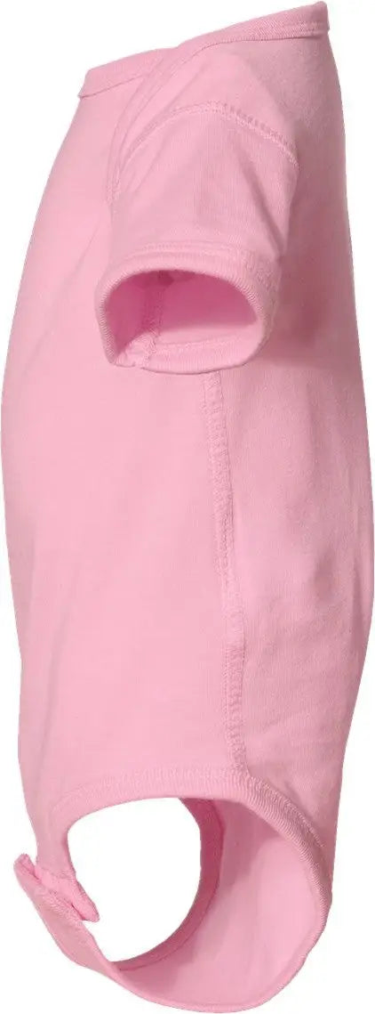 Rabbit Skins 4424 Infant Fine Jersey Bodysuit - Pink