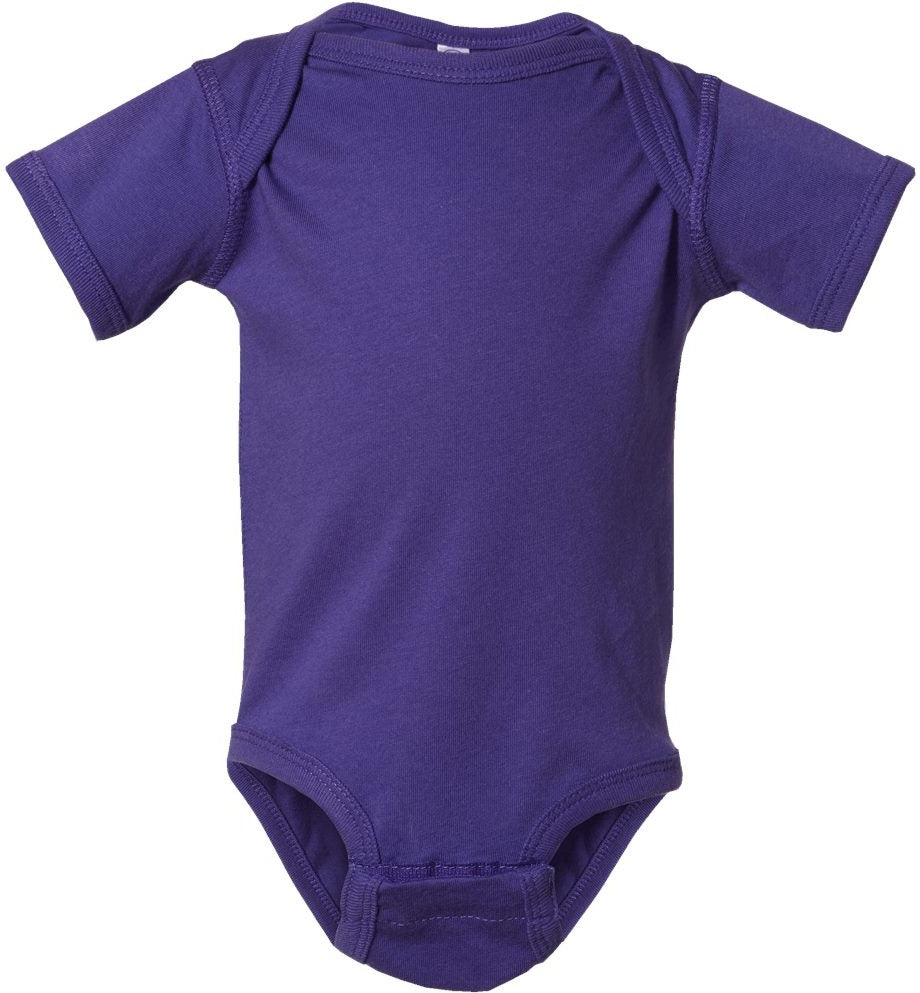Rabbit Skins 4424 Infant Fine Jersey Bodysuit - Plum