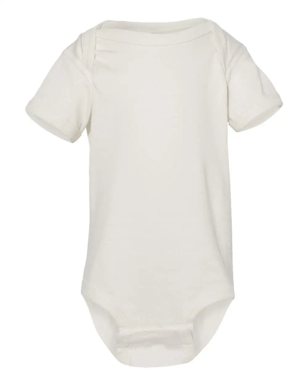 Rabbit Skins 4424 Infant Fine Jersey Bodysuit - Porcelain - Nb