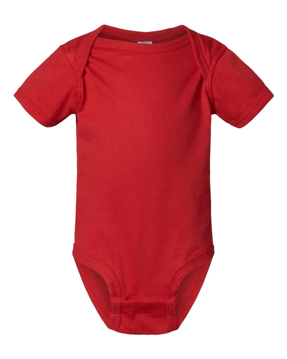 Rabbit Skins 4424 Infant Fine Jersey Bodysuit - Red