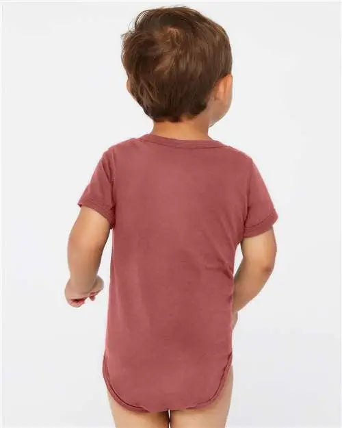 Rabbit Skins 4424 Infant Fine Jersey Bodysuit - Rouge