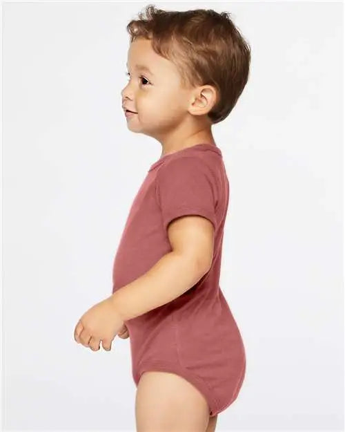 Rabbit Skins 4424 Infant Fine Jersey Bodysuit - Rouge