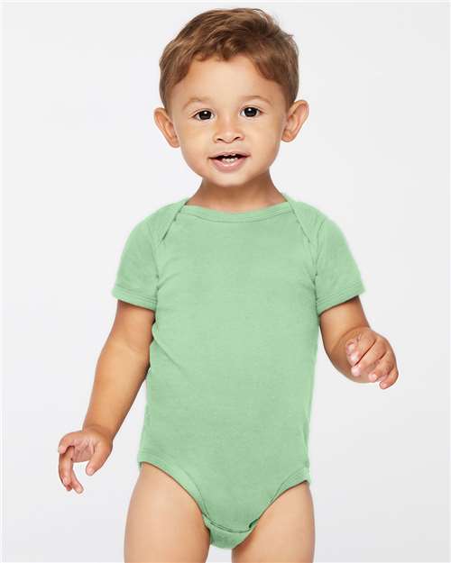 Rabbit Skins 4424 Infant Fine Jersey Bodysuit - Sage
