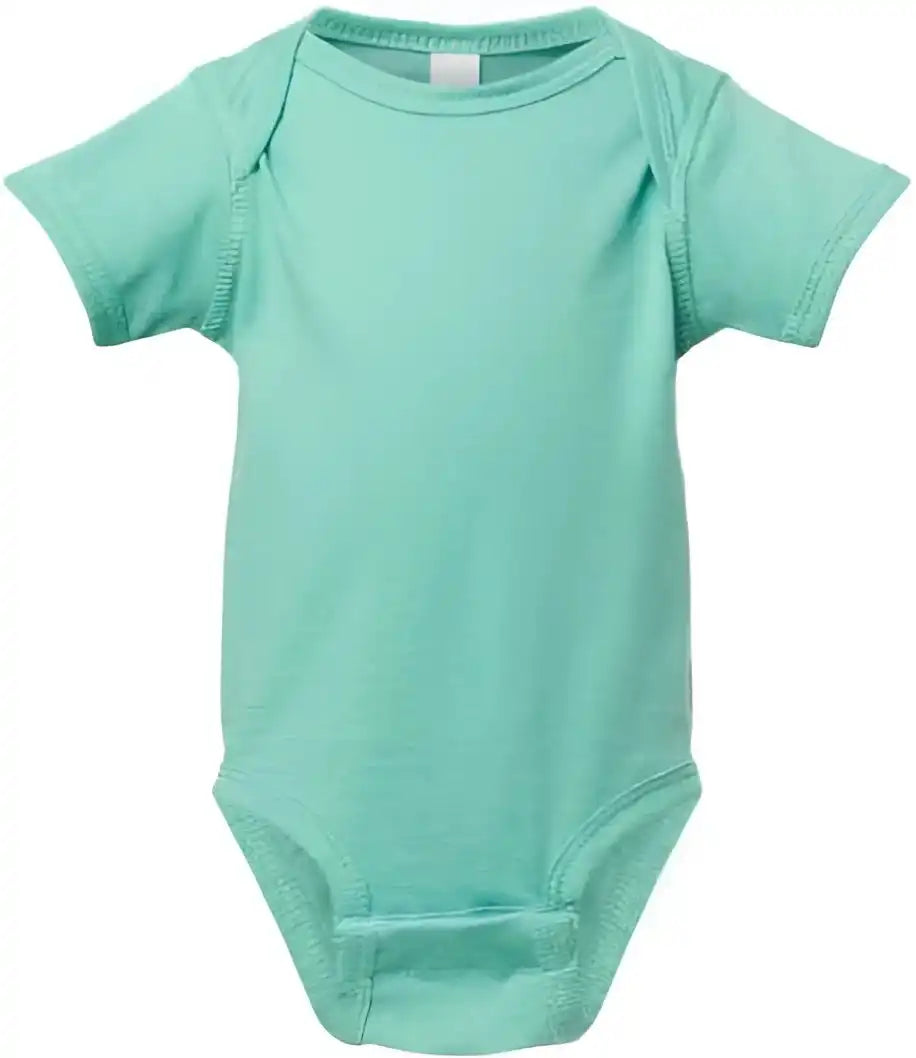 Rabbit Skins 4424 Infant Fine Jersey Bodysuit Saltwater